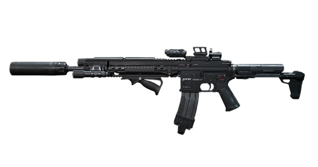 三角洲行动K416突击步枪极致改枪方案：中距离战场的精准收割者