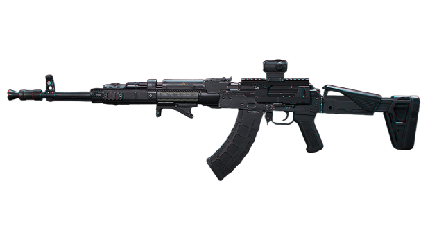 AKM突击步枪：经典战火中的威力标杆